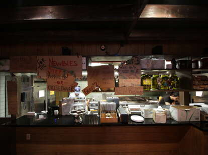 Burger Joint interior