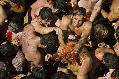 Tomato fight