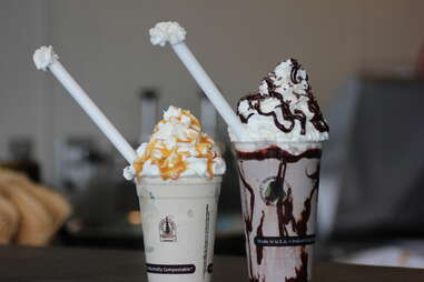shakes at Sweet Cow