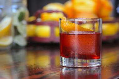 radiator whiskey barrel-aged whiskey cocktail