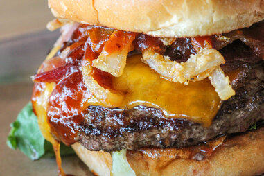 Haystack Burgers & Barley - Chicken-fried burger in the Richardson ...