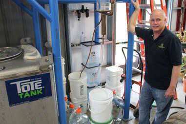 Steve Beam in his Limestone Branch Distillery in Lebanon KY