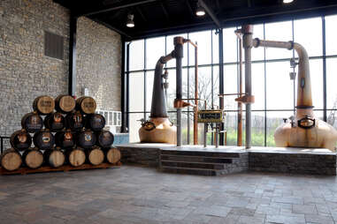 Alltech Distilling's pot stills