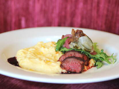 Kangaroo steak at Hell's Kitchen in Minneapolis