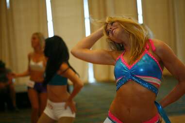 Miami Dolphins Cheerleader Tryouts