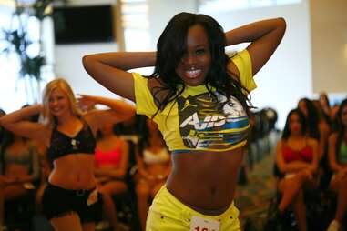Miami Dolphins Cheerleader Tryouts