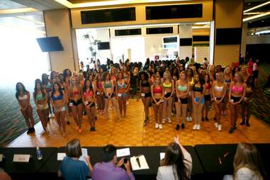 Miami Dolphins Cheerleader Tryouts