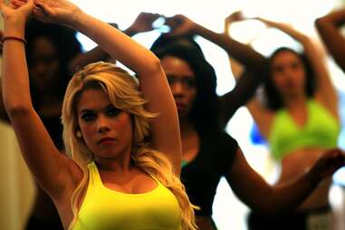 Miami Dolphins Cheerleader Tryouts