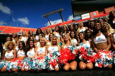 Miami Dolphins Cheerleader Tryouts