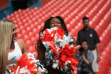 Miami Dolphins Cheerleader Tryouts