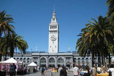 The Ferry Building at daytime