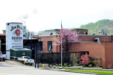 Outside Jim Beam's American Stillhouse