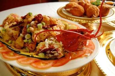Lobster from Jasmine Seafood Chinese Restaurant in San Diego.