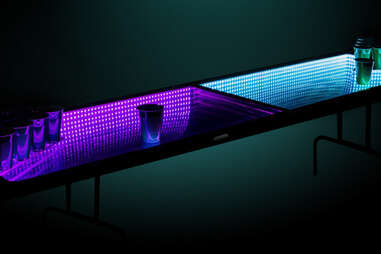 Infinity beer pong table