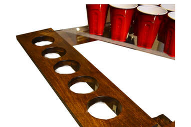 Maple and Lexan Beer Pong Table