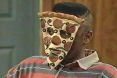 Kel as Pizza Face