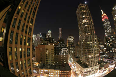 View from Refinery Hotel roofdeck