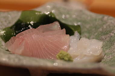 sashimi at Nozawa Bar, Beverly Hills