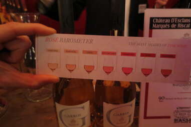 The rose spectrum at Wine Enthusiast's 25th