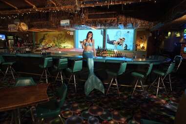mermaid at bar