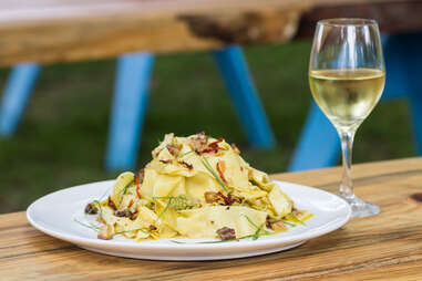 Housemade pappardelle from Eden East