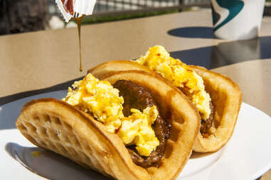 Taco Bell Waffle Taco