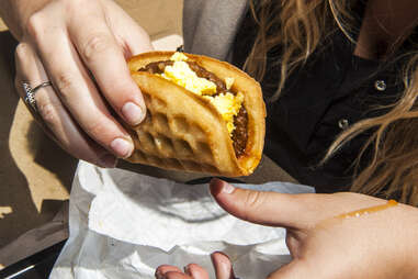 Taco Bell Waffle Taco