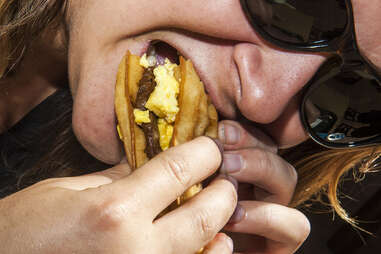 Taco Bell Waffle Taco