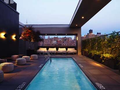 Rooftop pool at Hotel Americano