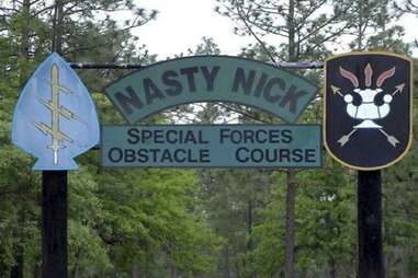 GORUCK NASTY Obstacle Sign