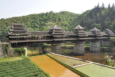 Wind and Rain Bridge, China