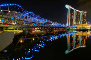 The Helix Bridge, Singapore