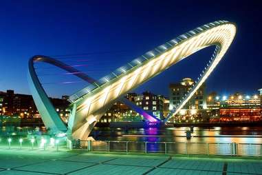 Gateshead Millennium Bridge, England