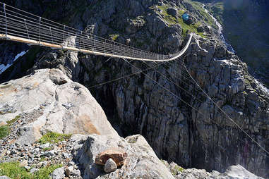 Trift Suspension Bridge, Switzerland