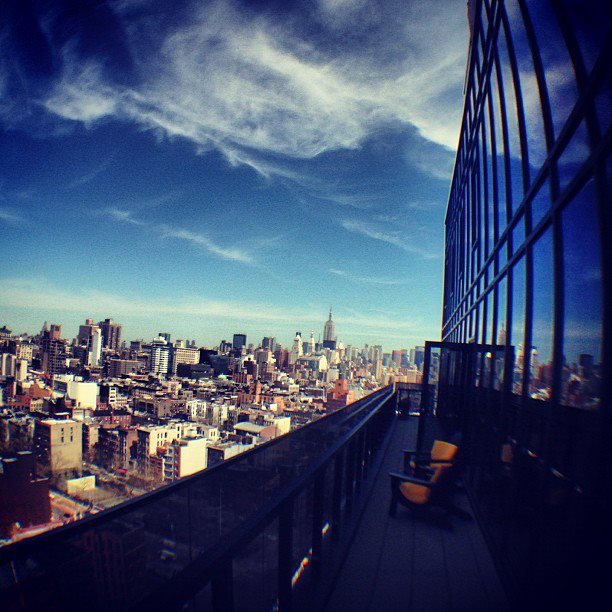 Thompson LES Hotel A New York, NY Bar.