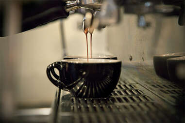 Coffee machine at Elixr