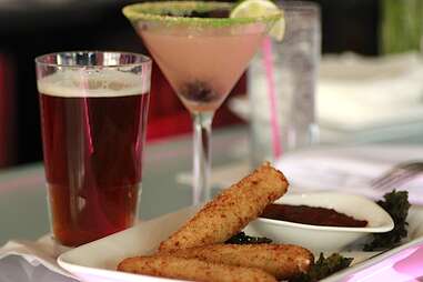 Cheese sticks at Trio Club