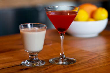 King + Duke - Root Beer Flip and Captain Jack's Rose