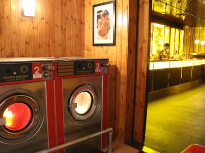 Launderette and bar at The Breakfast Club