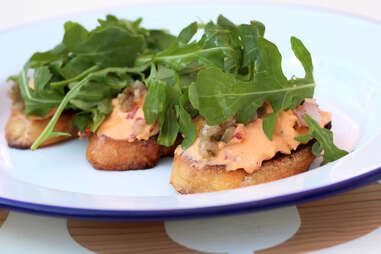 Pimento cheese toasts at Parson's Chicken & Fish