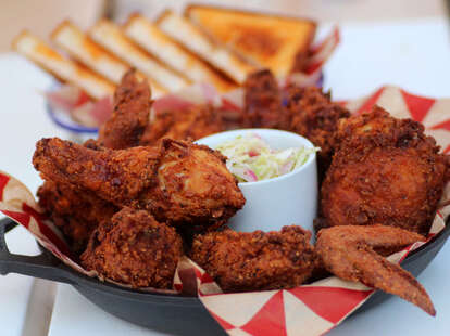 Fried chicken at Parson's Chicken & Fish in Chicago