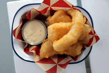 Fried pollock at Parson's Chicken & Fish