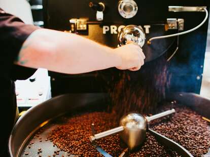 Coffee grinder at Bow Truss