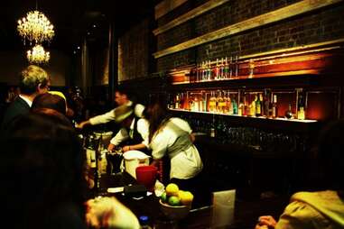 Bartender at Burritt Room