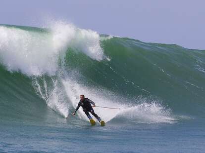 Chuck Petterson Big Wave Surf Skiing