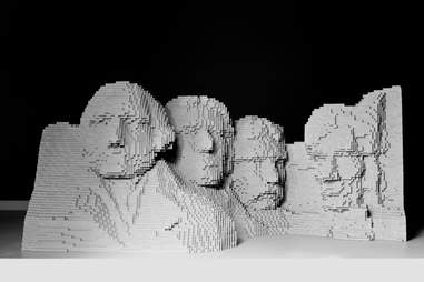 Lego sculpture at Art of Brick, Nathan Sawaya