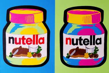 nutella art