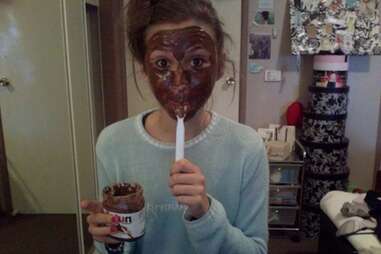 Nutella face