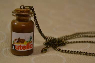 Nutella necklace