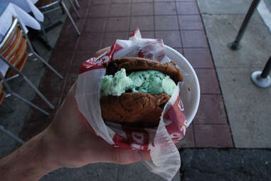 Ice Cream Sandwiches at Diddy Riese LA